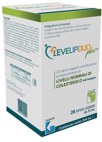 LEVELIPDUO PLUS 28 STICK DA 13 ML - maxifarmacia.it