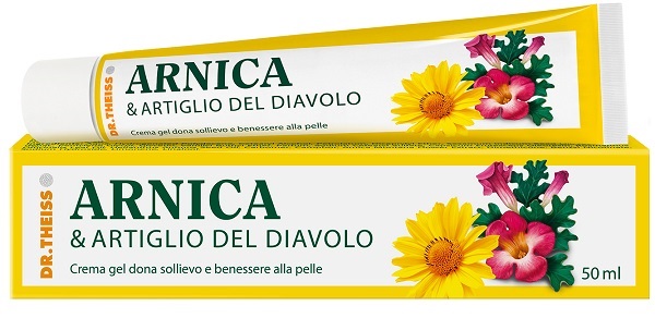 DR. THEISS ARNICA e ARTIGLIO DEL DIAVOLO 50 ML - maxifarmacia.it
