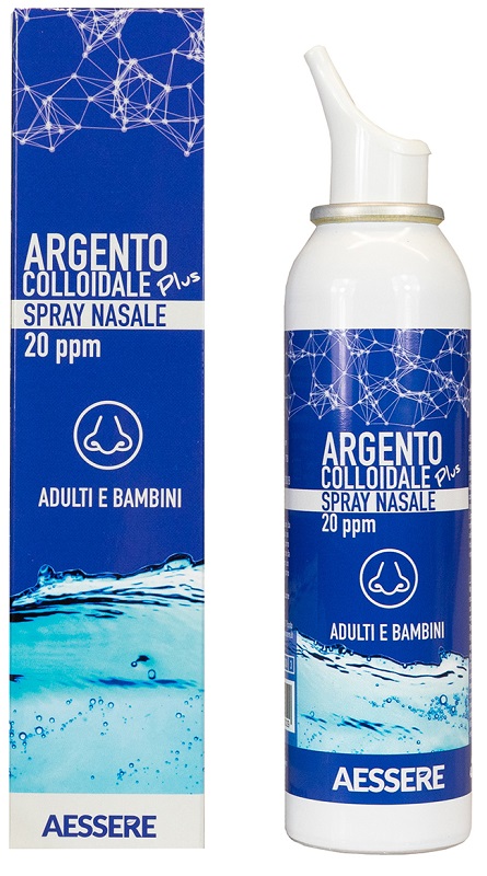 ARGENTO COLLOIDALE PLUS NASALE SPRAY 20 PPM 100 ML - maxifarmacia.it