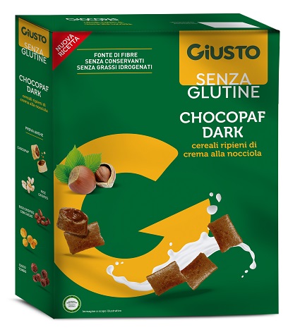GIUSTO SENZA GLUTINE CHOCOPAFF DARK 300 G - maxifarmacia.it