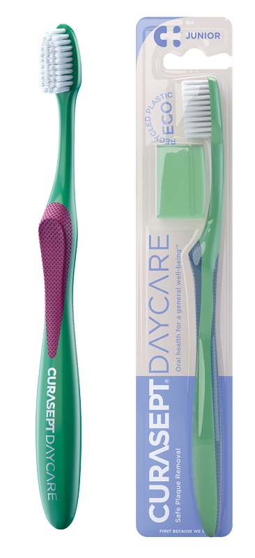 CURASEPT DAYCARE SPAZZOLINO ECO JUNIOR - maxifarmacia.it