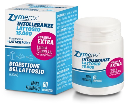 ZYMEREX INTOLLERANZE LATTOSIO 15000 60 COMPRESSE - maxifarmacia.it
