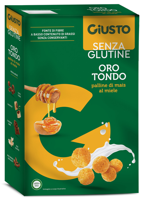 GIUSTO SENZA GLUTINE ORO TONDO MIELE 250 G - maxifarmacia.it