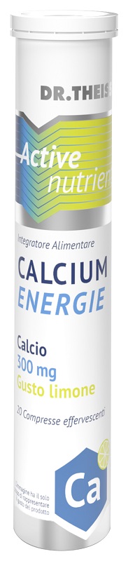 THEISS ATIVE NUTRIENT CALCIUM ENERGIE LIMONE 20 COMPRESSE EFFERVESCENTI - maxifarmacia.it