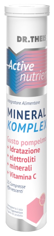 THEISS ACTIVE NUTRIENT MINERAL COMPLEX POMPELMO 20 COMPRESSE EFFERVESCENTI - maxifarmacia.it