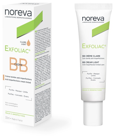 EXFOLIAC BB CREME CLAIRE LIGHT 30 ML - maxifarmacia.it