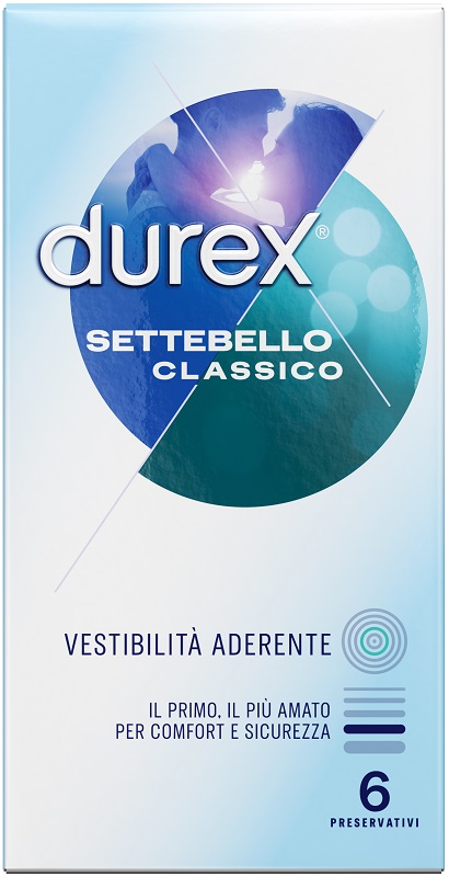 DUREX SETTEBELLO CLASSICO 6 PROFILATTICI - maxifarmacia.it