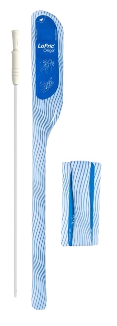 CATETERE URINARIO IDROFILO MONOUSO CON SOLUZIONE SALINA LOFRIC ORIGO PER UOMO MISURA CH12 LUNGHEZZA 40 CM PUNTA FLESSIBILE 30 PEZZI - maxifarmacia.it