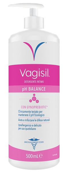 VAGISIL DETERGENTE PH BALANCE 500 ML - maxifarmacia.it
