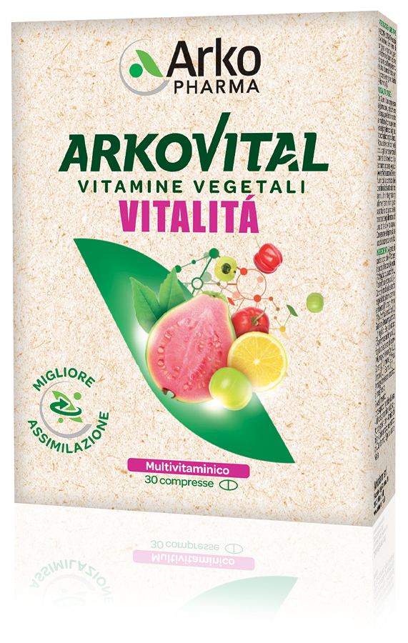 ARKOVITAL VITALITA' 30 COMPRESSE - maxifarmacia.it