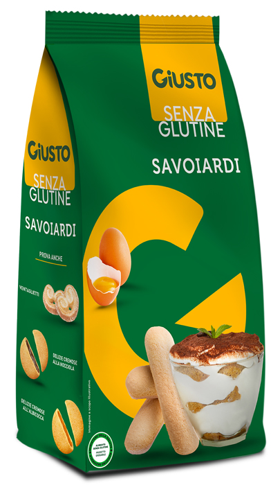 GIUSTO SENZA GLUTINE SAVOIARDI 150 G - maxifarmacia.it