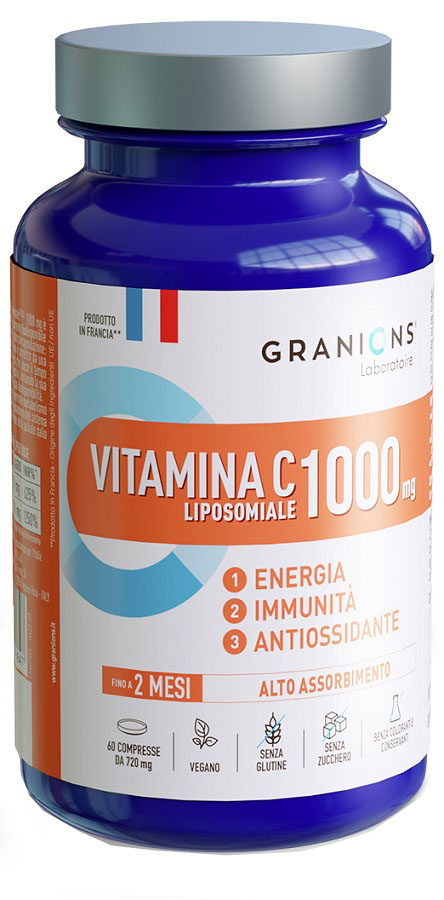 GRANIONS VITAMINA C LIPOSOMIALE 1000MG 60 COMPRESSE - maxifarmacia.it