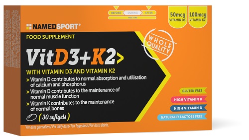 VITD3+K2 30 SOFTGELS - maxifarmacia.it