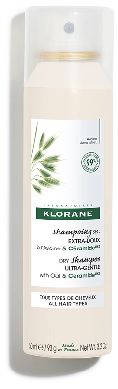 KLORANE SHAMPOO SECCO EXTRA DELICATO AVENA&CERAMIDE TUTTI I TIPI DI CAPELLI SPRAY 150 ML - maxifarmacia.it