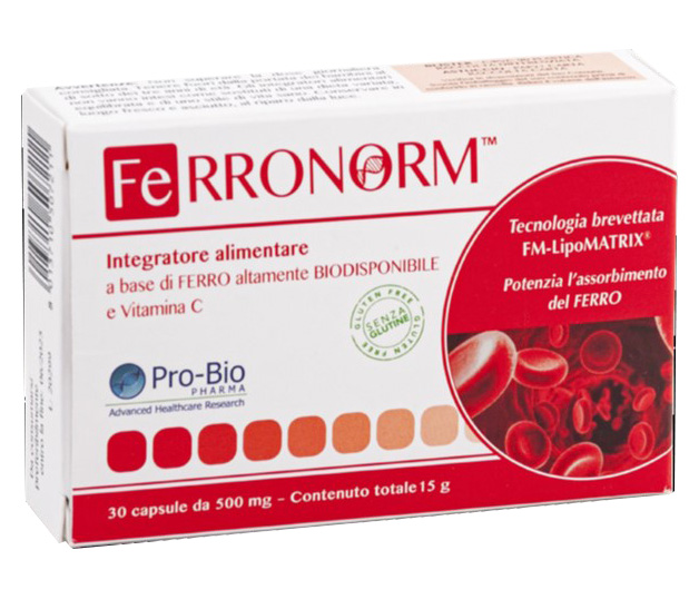 FERRONORM 30 CAPSULE - maxifarmacia.it
