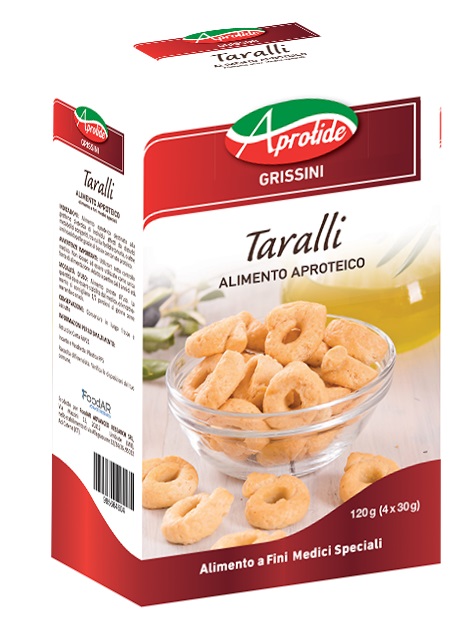 APROTIDE GRISSINI TARALLI 4 PEZZI DA 30 G - maxifarmacia.it