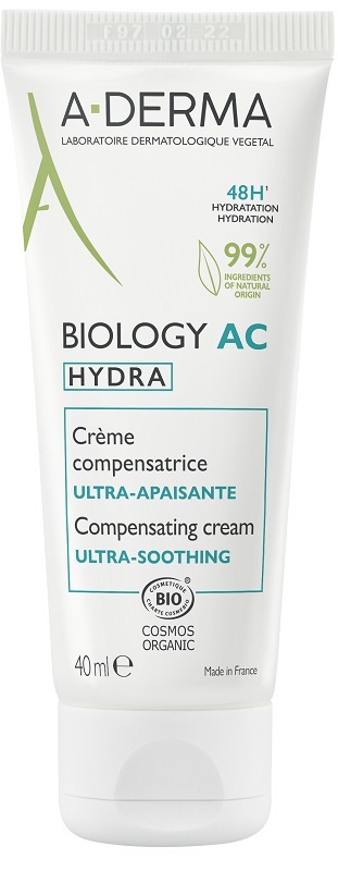 ADERMA BIOLOGY AC HYDRA CREMA COMPENSATRICE ULTRA LENITIVA 40 ML - maxifarmacia.it