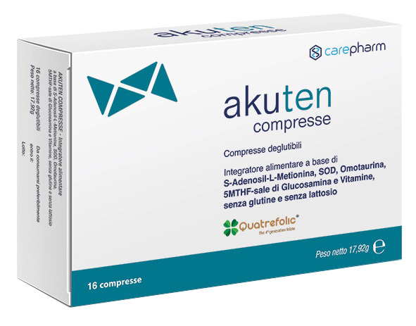AKUTEN 16 COMPRESSE - maxifarmacia.it