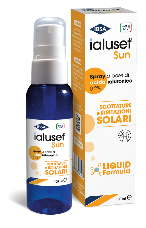 IALUSET SUN SCOTTATURE E IRRITAZIONI SOLARI SPRAY 100 ML - maxifarmacia.it
