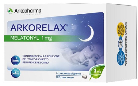 ARKORELAX MELATONYL 120 COMPRESSE - maxifarmacia.it