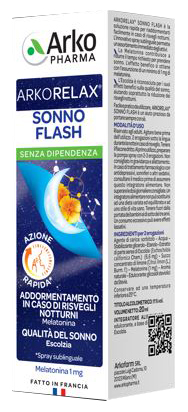 ARKORELAX FLASH SONNO SPRAY 20 G - maxifarmacia.it