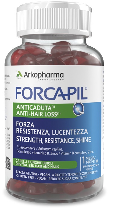 FORCAPIL ANTICADUTA GUMMIES CARAMELLE GOMMOSE 150 G - maxifarmacia.it