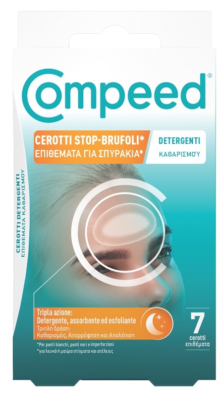 COMPEED 7 CEROTTI DETERGENTI STOP BRUFOLI - maxifarmacia.it