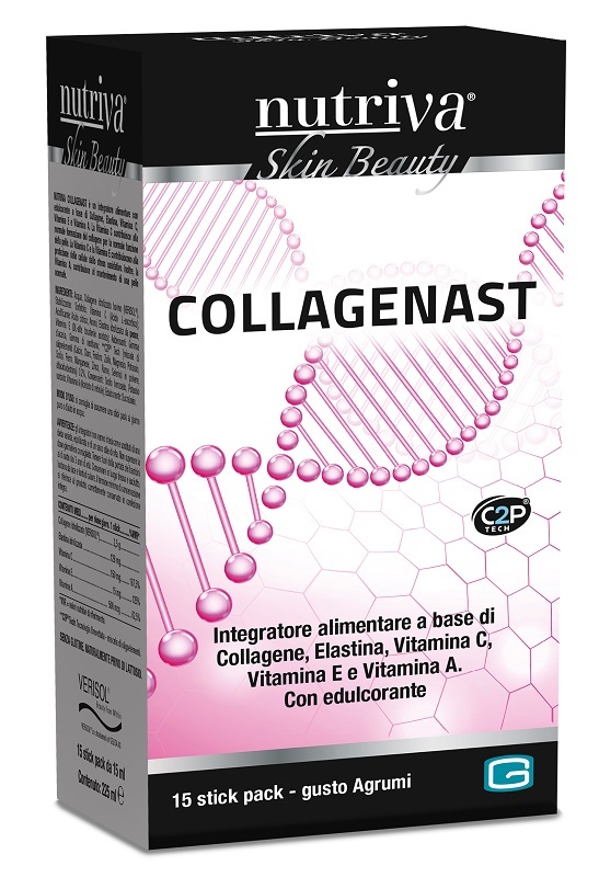 NUTRIVA COLLAGENAST 15 STICK PACK 15 ML - maxifarmacia.it