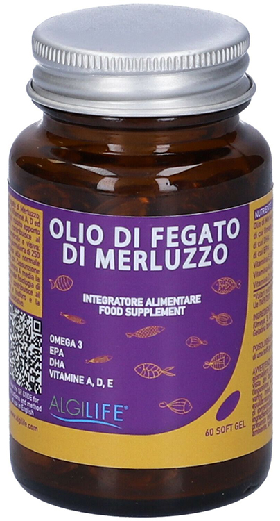 OLIO FEGATO MERLUZZO 60 SOFTGEL - maxifarmacia.it