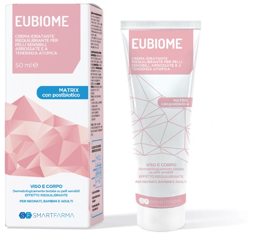 EUBIOME CREMA IDRATANTE RIEQUILIBRANTE PELLI SENSIBILI ARROSSATE TENDENZA ATOPICA 150 ML - maxifarmacia.it