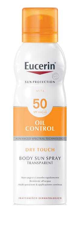 EUCERIN SUN SPRAY TOCCO SECCO SPF50 200 ML - maxifarmacia.it