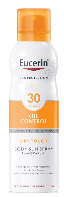 EUCERIN SUN SPRAY TOCCO SECCO SPF30 200 ML - maxifarmacia.it
