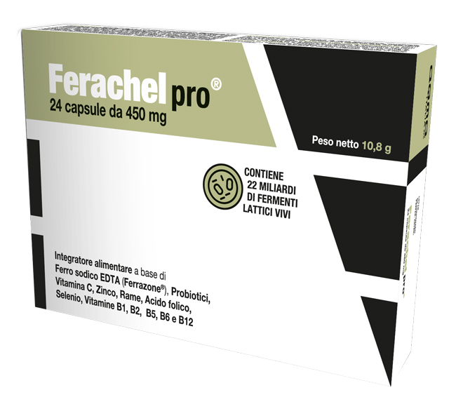 FERACHEL PRO 24 CAPSULE - maxifarmacia.it