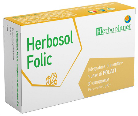 HERBOSOL FOLIC 30 COMPRESSE - maxifarmacia.it