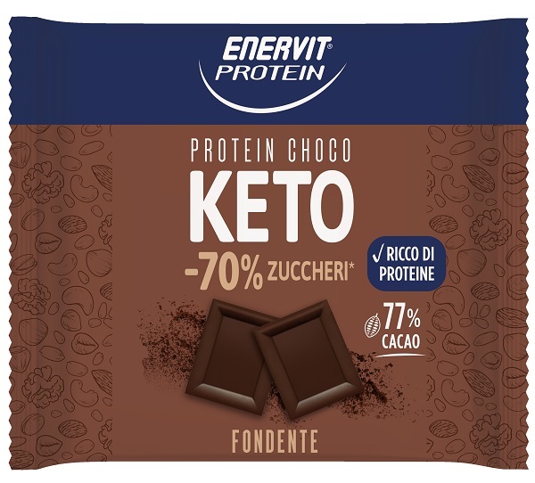 ENERVIT PROTEIN KETO TAVOLETTA CIOCCIOLATO 35 G - maxifarmacia.it