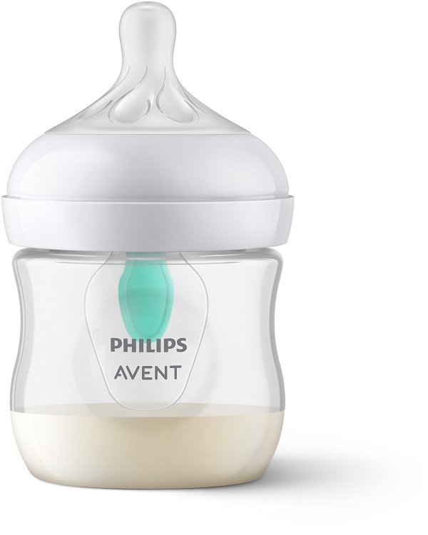 AVENT BIBERON NATURAL RESPONSE DA 125ML CON VALVOLA AIRFREE TETTARELLA FLUSSO 2 - maxifarmacia.it