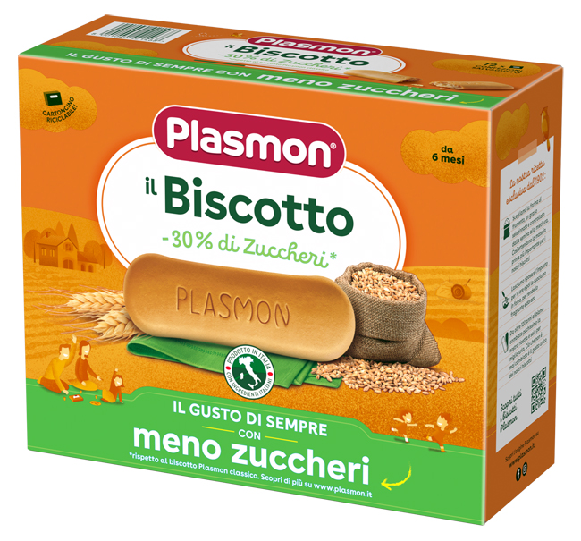 PLASMON BISCOTTI -30% ZUCCHERO 720 G - maxifarmacia.it