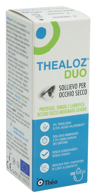 SOLUZIONE OCULARE THEALOZ DUO 10 ML - maxifarmacia.it