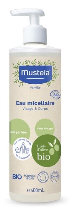 MUSTELA ACQUA MICELLARE BIO 400 ML - maxifarmacia.it