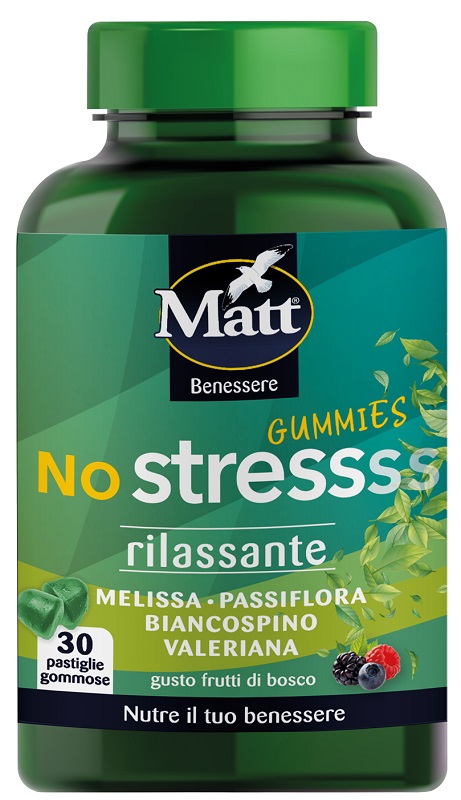 MATT NO STRESS GUMMIES 30 PASTIGLIE GOMMOSE - maxifarmacia.it
