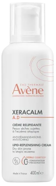 EAU THERMALE AVENE XERACALM AD CREMA LIPORESTITUTIVA 400 ML NUOVA FORMULAZIONE - maxifarmacia.it