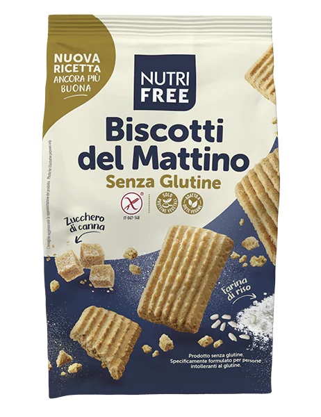 NUTRIFREE BISCOTTI DEL MATTINO 300 G - maxifarmacia.it