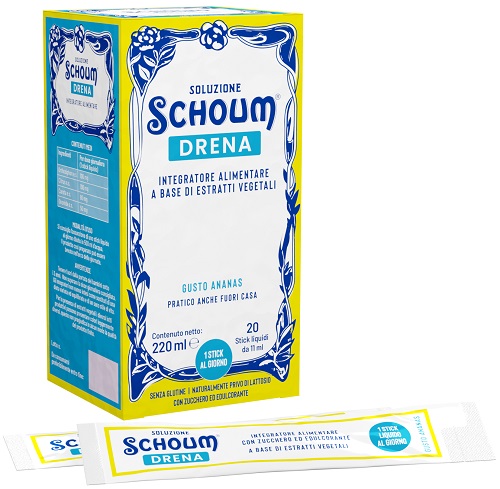 SOLUZIONE SCHOUM DRENA 20 STICK - maxifarmacia.it