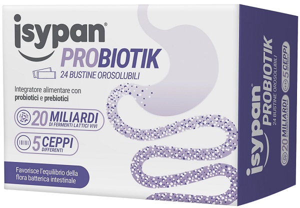ISYPAN PROBIOTIK 24 BUSTINE OROSOLUBILI 1 G - maxifarmacia.it