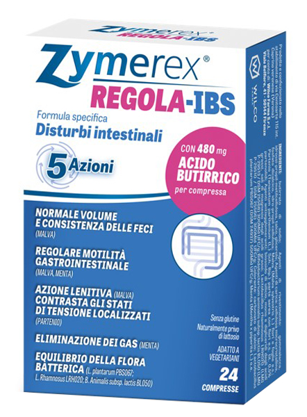 ZYMEREX REGOLA-IBS 24 COMPRESSE - maxifarmacia.it