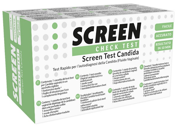 SCREEN TEST RAPIDO SCREEN TEST CANDIDA AUTODIAGNOSTICO 1 PEZZO - maxifarmacia.it