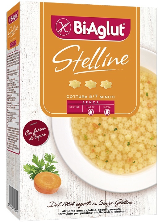 BIAGLUT PASTA SENZA GLUTINE STELLINE 250 G - maxifarmacia.it