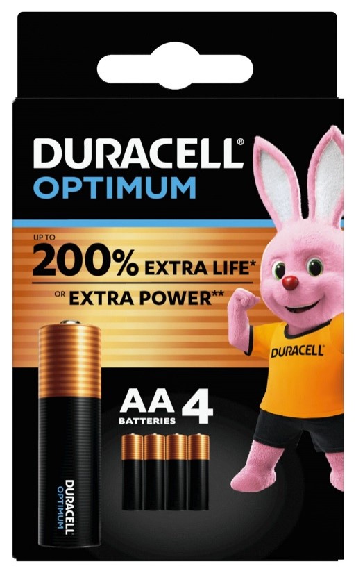 DURACELL OPTIMUM AA B4 16 PEZZI - maxifarmacia.it