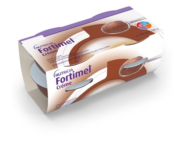 FORTIMEL CREME CIOCCOLATO 4 PEZZI DA 125 G - maxifarmacia.it