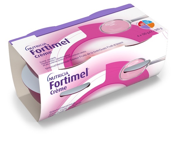 FORTIMEL CREME FRUTTI DI BOSCO 4 PEZZI DA 125 G - maxifarmacia.it